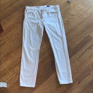 white AG jeans size 29